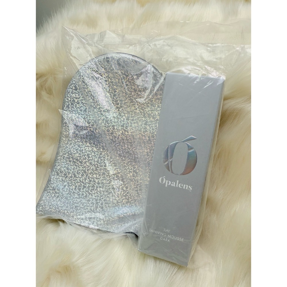 NEW Opalens Tanning Mousse Dark + Mitt Vegan Cruelty-Free Paraben-Free